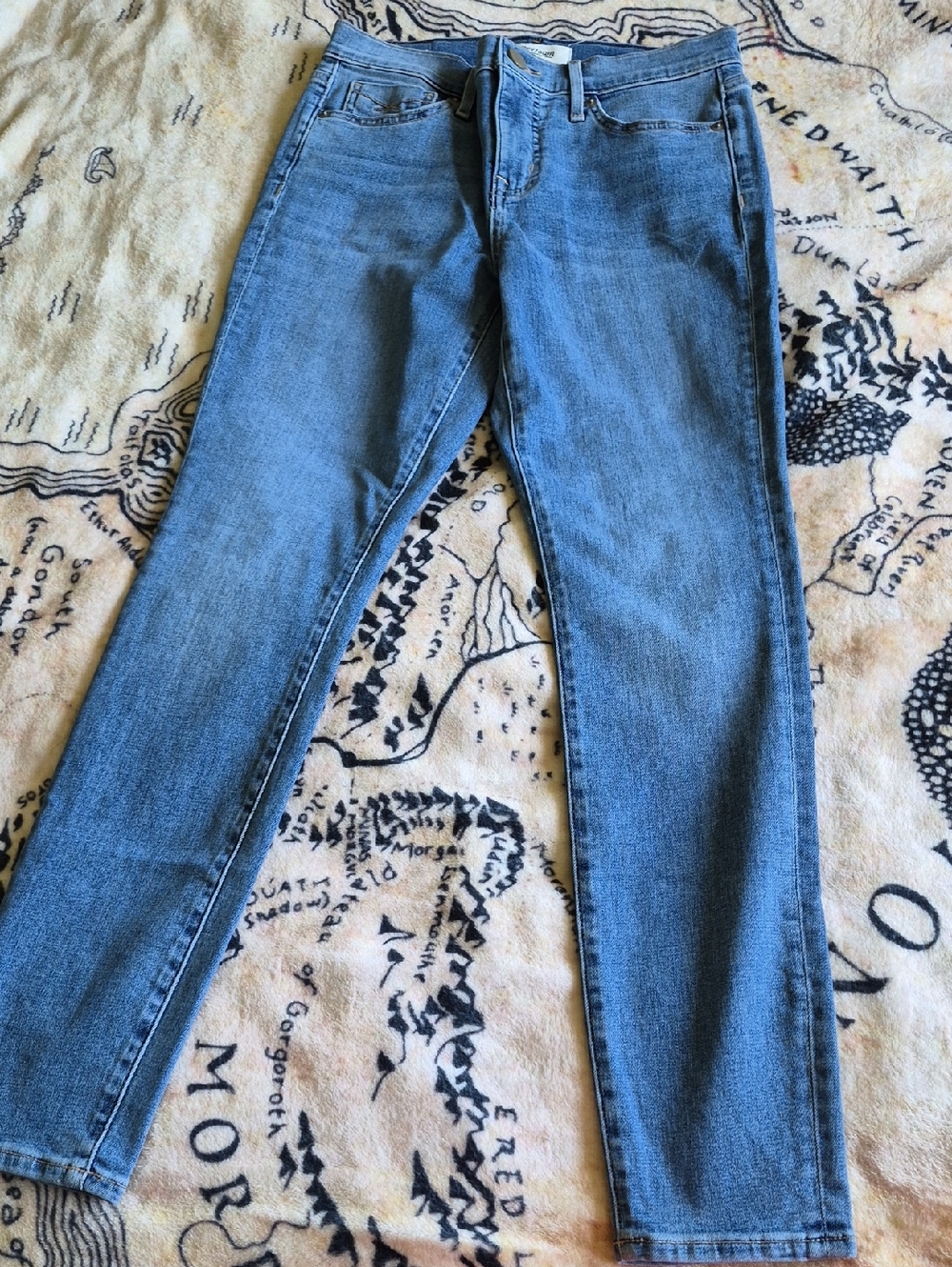 Revtown Size 27 Regular Light Blue Skinny Jeans Stretchy